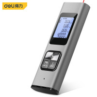 得力(deli) DL331040 迷你激光测距仪(新VI)(灰)(台)(把)