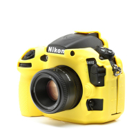 精嘉（Vanguard）单反相机硅胶套保护套 保护壳尼康D850相机 佳能1DX2相机 尼康D810 手柄版黑 黑色