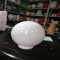 户外亚克力圆球灯路灯杆景观庭院围墙灯柱头门柱灯球形灯罩