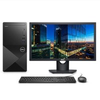 戴尔(DELL)3888/3881台式机i3-10100 4G 256固态 集显win10专业版21.5显示器三年质保