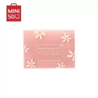 名创优品(miniso) 双色眉粉出色雾哑塑型自然生动初学者不易脱妆[棕咖色]