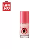 名创优品(miniso) 玩具总动员系列水性可撕拉指甲油美甲[草莓熊水性可撕拉]
