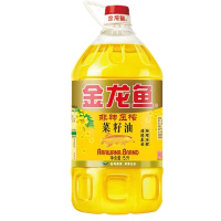 金龙鱼 非转 压榨菜籽油 5L