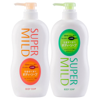 资生堂惠润沐浴露套装(淡雅柑橘650ml+淡雅清香650ml)