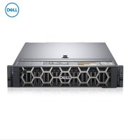 戴尔(DELL)机架式服务器虚拟化主机R740 3206R 24G 1T SAS/H330/4个千兆口/DVD/495W