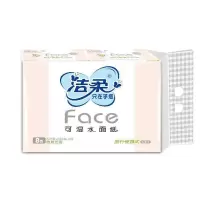 洁柔(C&S) 无香28抽8包/提 粉色 2提装