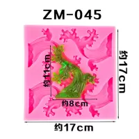 底座支架模具 ZM-045小号海浪