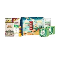 中粮国潮安康•鹿鹿平安粽子大礼包A3(香米+葵花仁油+小麦粉+黄大豆+白砂糖+挂面+鲜肉粽+豆沙粽)