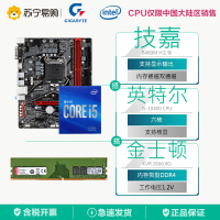 技嘉B460M H主板+i5-10400 CPU+金士顿KVR 2666 8G套装