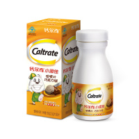 钙尔奇(Caltrate) 80片钙尔奇小添佳咀嚼片 160g