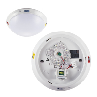 天朗士 消防应急灯 吸顶面包灯 12WLED+应急+雷达感应+强启