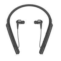 索尼(SONY)WI-1000X Hi-Res颈挂式入耳式无线蓝牙耳机 高音质降噪耳机 手机通话 黑色