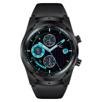 TicWatch Pro 2021新款4G版 智能手表4G通话NFC支付24小时心率户外运动防水智能手表幻影黑手表男女