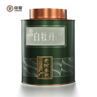 中茶 老树春秋系列新品一级白茶白牡丹罐装160g送礼待客收藏佳品