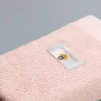 泰迪熊bobby全棉柔肤面巾 GBTB-01033 藕粉(单条OPP袋装)