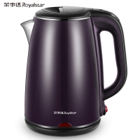 荣事达 电水壶电热水壶304不锈钢1.8L双层防烫烧水壶开水壶RSD-8163