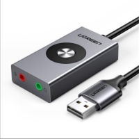 绿联(Ugreen) CM190 USB 7.1声道音效声卡