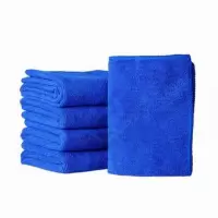 银羽丝 超细纤维毛巾35*70CM 蓝色