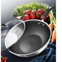 苏泊尔 蜂窝晶纹复合钢炒锅EC30JC02