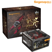 鑫谷（Segotep）战斧350 背线版（不含线）额定250W 台式电脑电源 支持中塔机箱背线