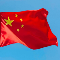 3号 红旗五星中国户外旗