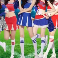 学生中长筒袜条纹舞蹈啦啦操运动足球袜子 5双/件(单位:件)(BY)