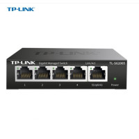 普联(TP-LINK) 交换机 TL-SG2005五口全千兆Web网管 云管理交换机