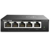 普联(TP-LINK) 交换机 SF1005P 五口百兆4口POE非网管PoE交换机