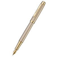 齐心(COMIX) FP6207 拉诺斯金属钢笔(1笔+4墨囊)金色