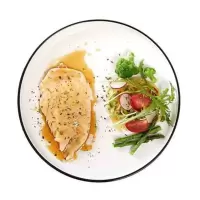 昔日印象方便即食原味混合鸡胸肉400g健身轻食代餐低脂
