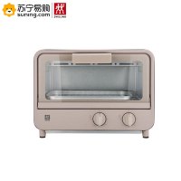 双立人 迷你电烤箱ZEO800-C 800W 9L 31.3×23.8×22.9cm粉色