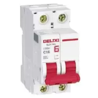 德力西 DELIXI ELECTRIC CDB6I D 3P 1A 小型断路器 CDB6i D型 3P 1A.