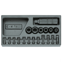 吉多瑞 GEDORE冲击驱动套装1/2" 1500 ES-K 1900(包装数量 1套)