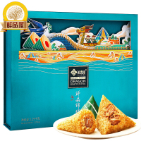 鲜品屋 粽子端午粽子礼盒嘉兴粽子粽子礼盒肉粽端午粽子礼盒 鲜品锦绣1290g