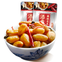酒鬼花生米小包装85g*2下酒菜麻辣味花生油炸花生米零食熟