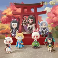正版奥迪双钻阴阳师盲盒手办潮流现世奇趣盒蛋第二弹摆件公仔礼物套装男孩女孩玩具