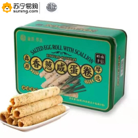 鑫源(Xinyuan) 香葱咸蛋卷 480克/盒