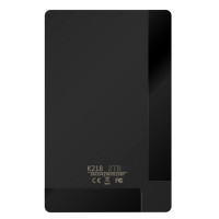 朗科(Netac)K218商务格调系列500G/2T高速USB3.0传速2.5英寸加密移动硬盘 黑色