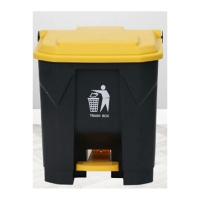 脚踩垃圾桶 黑色20L