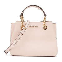 MICHAEL KORS MK 迈克·科尔斯 奢侈品MK TEAGEN系列女士粉色小号手提单肩斜挎包送女友送长辈(礼物)