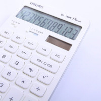 得力1548A计算器(白色)(台)