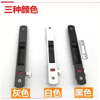 公牛老式90铝合金门窗钩锁推拉门锁窗户锁扣防盗勾锁单面条形锁