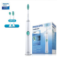 飞利浦（PHILIPS）HX6512声波电动牙刷 充电式成人声波震动牙刷 智能计时自动牙刷 【自带2支刷头】单位：个
