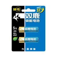 双鹿 5号极能碱性 电池 2.00 个/卡 (计价单位:卡)