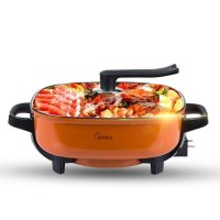 美 的 (Midea) MC-LHN30A 家 用多功能电火锅6升大容量电火锅