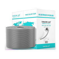 山泽(SAMZHE) SZ-A5305 超五类网线 305.00 米/箱 (计价单位:箱) 灰色
