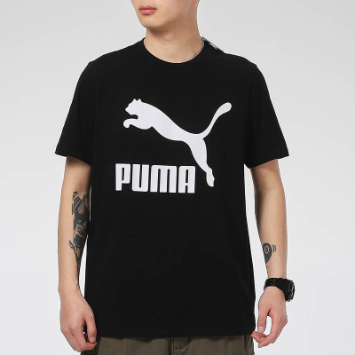 PUMA彪马短袖男2021夏季新款运动服休闲透气跑步透气T恤潮532279