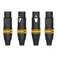 秋叶原(CHOSEAL) QD2002B 卡农母头 高保真音频接头(计价单位:套)