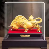 财运如虹牛摆件艺术品小号