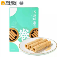 鑫源(Xinyuan) 香葱咸蛋卷 80克/盒